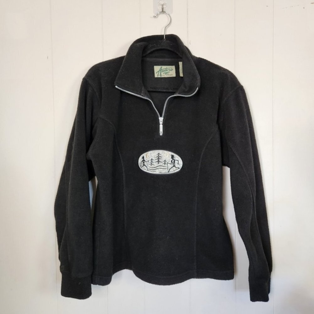 Vintage 90s Antero Indigenous Sweatshirt 1990s Grunge Preppy Ski Winter cabin